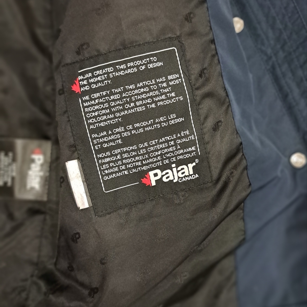 PAJAR Navy Raincoat - Picture 5 of 10